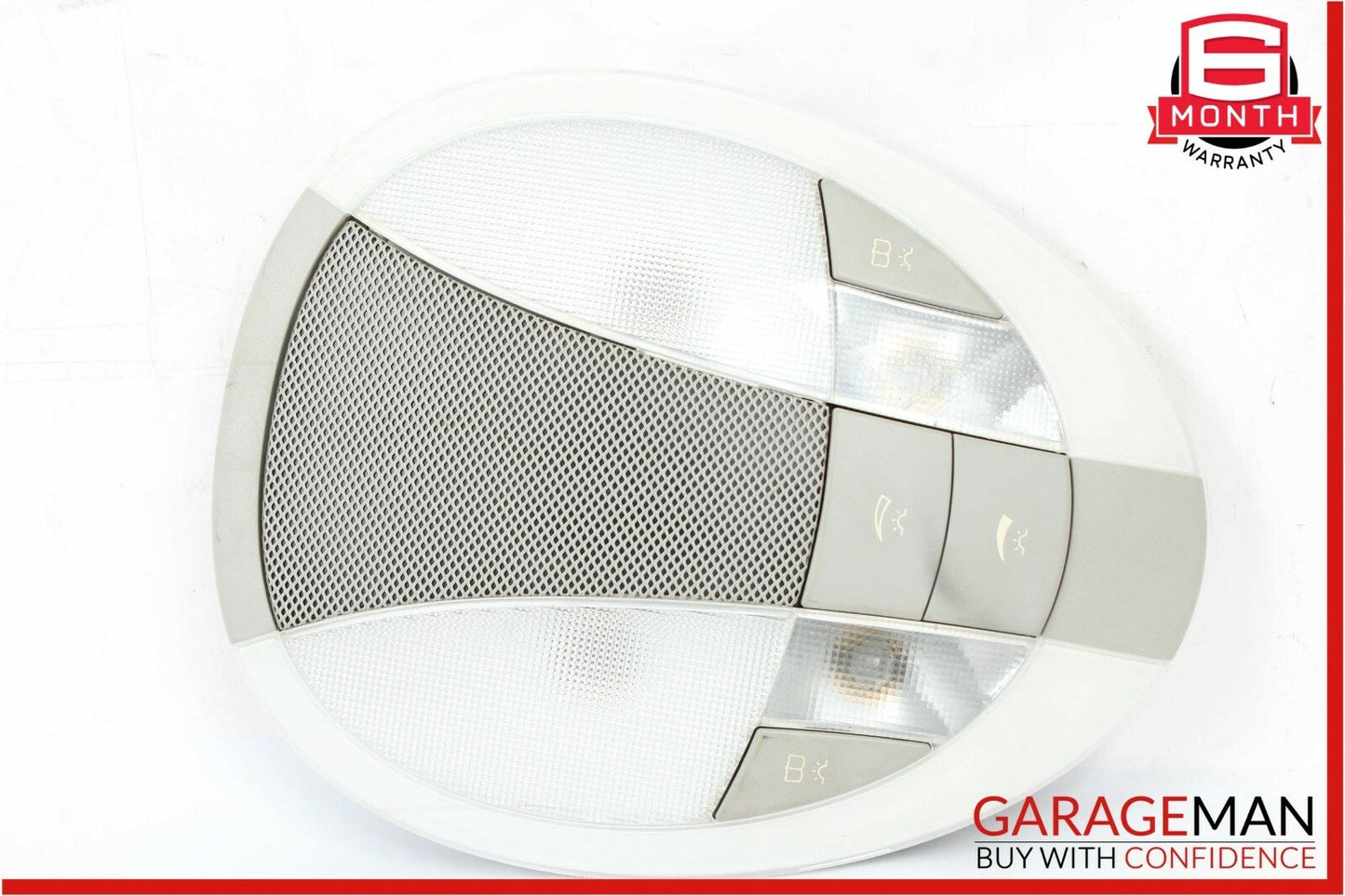 03-11 Mercedes W211 E350 CLS550 Rear Overhead Dome Light Lamp Assembly Gray OEM