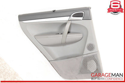 03-10 Porsche Cayenne 955 957 Rear Left Interior Door Panel Trim Cover OEM