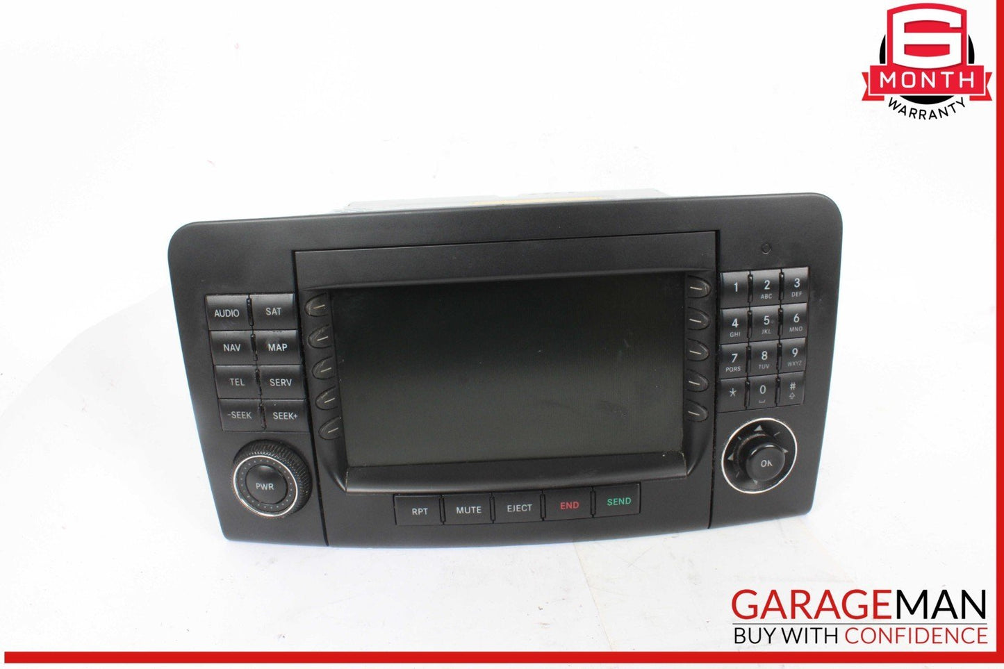 06-08 Mercedes W164 ML500 Comand Head Unit Headunit Navigation Radio CD Player