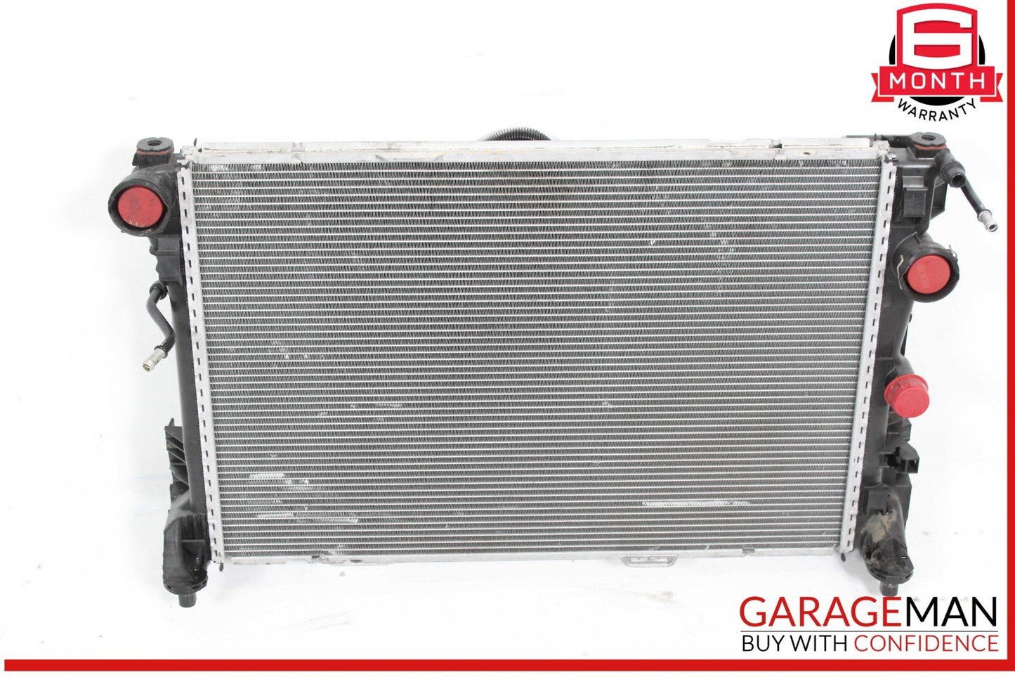 12-15 Mercedes R172 SLK250 Engine Cooling Radiator Air A/C Condenser Oil Cooler