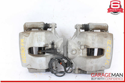 08-15 Mercedes W204 C250 Front Left & Right Side Brake Caliper Calipers Set OEM