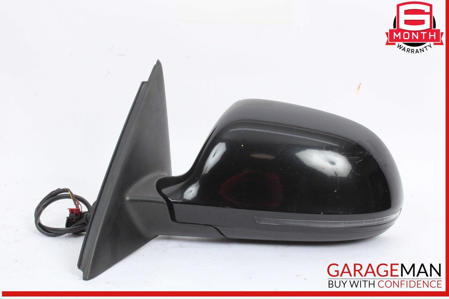 15-18 Audi Q3 Front Left Driver Side Door Rear View Mirror Black OEM