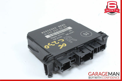 01-07 Mercedes W203 C230 Kompressor Rear Right Side Door Control Module OEM