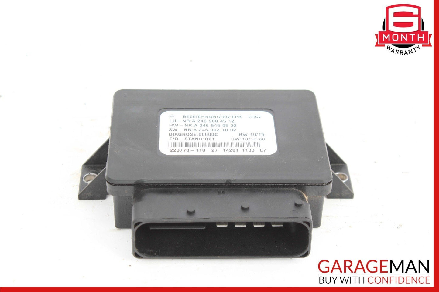 12-20 Mercedes W117 CLA250 SLK350 Hand Parking Brake Controller Module Unit