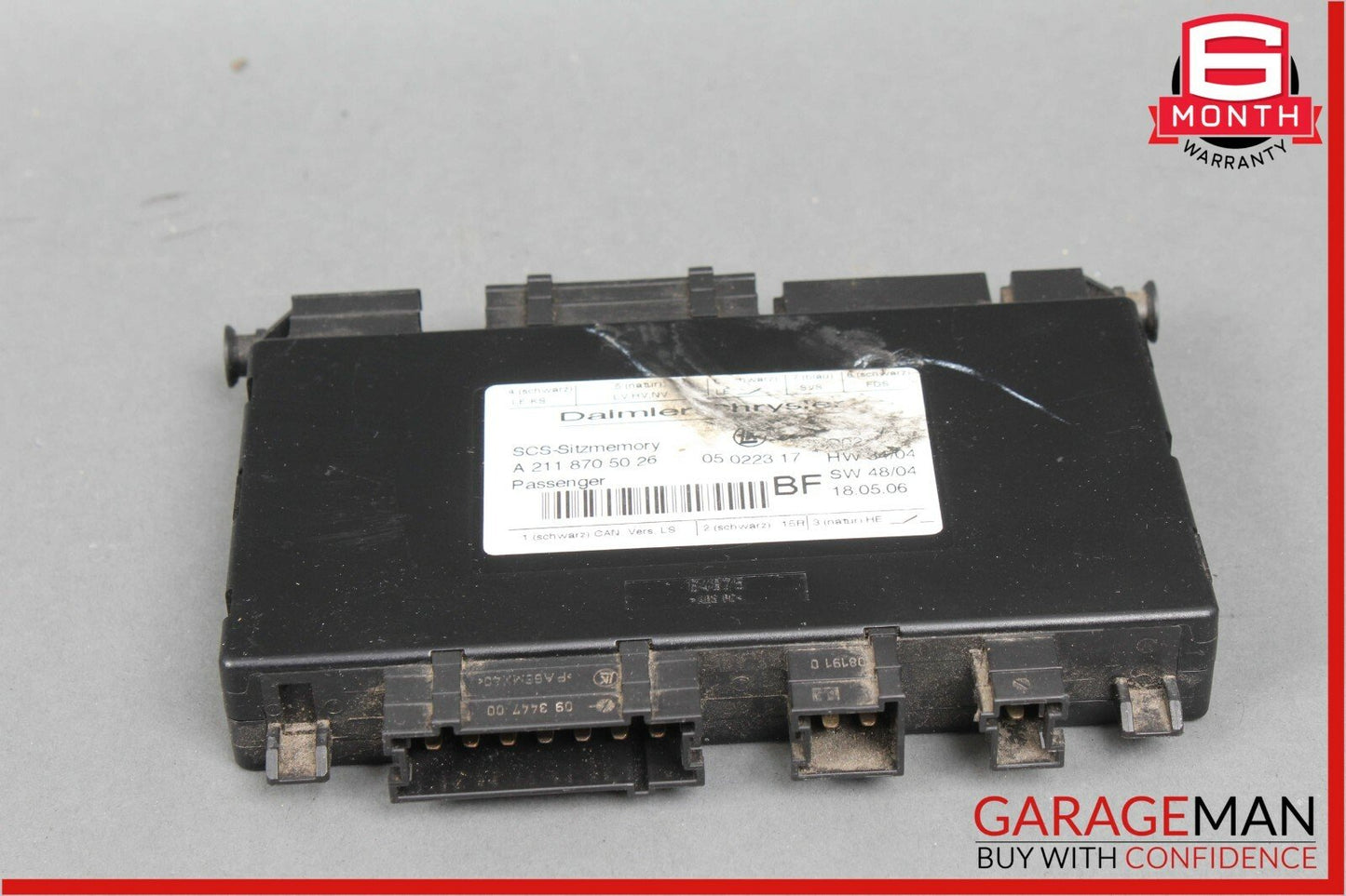 03-11 Mercedes X164 GL450 CLS350 ML550 Front Right Side Seat Control Module OEM