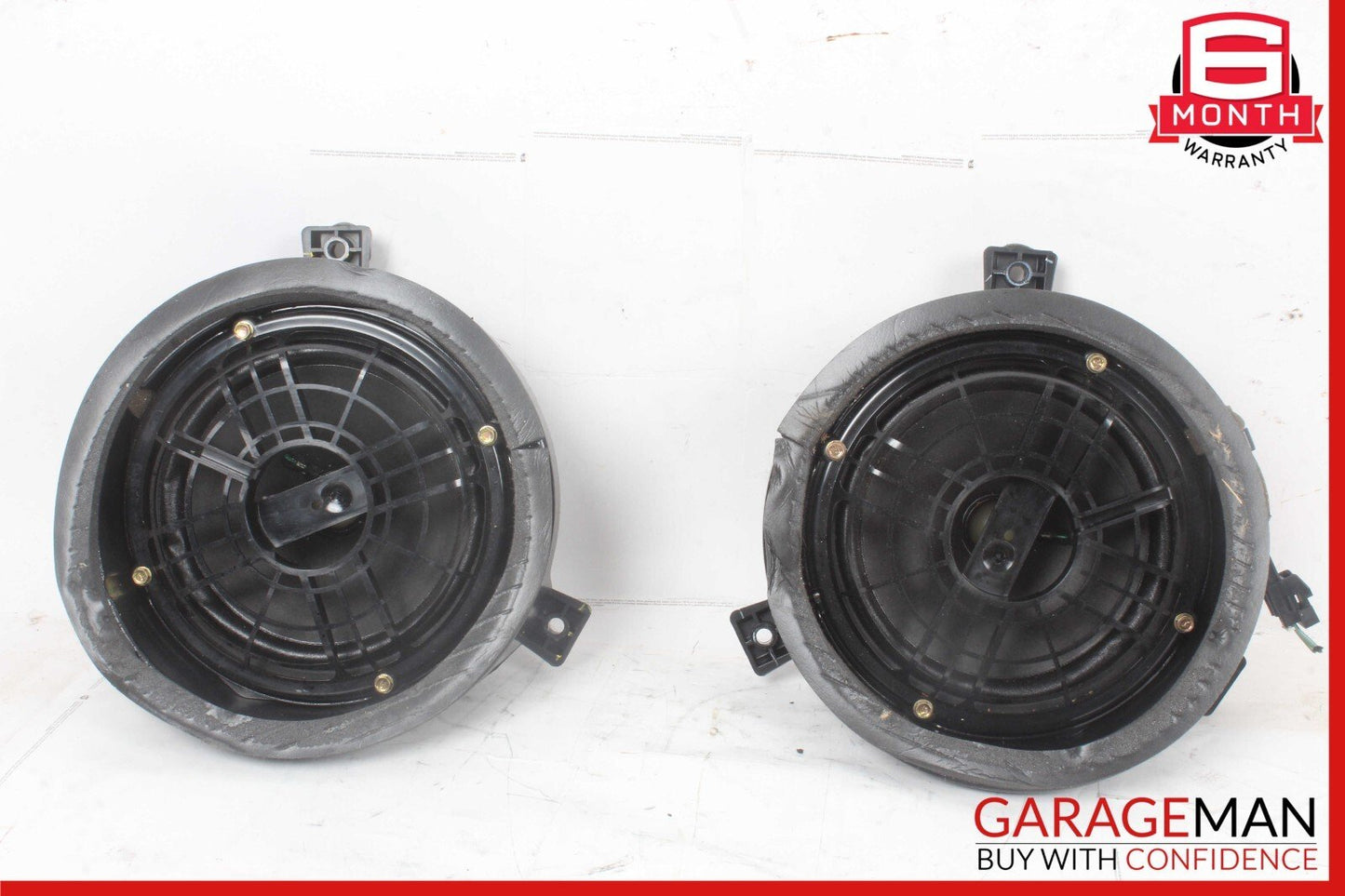 02-05 Mercedes W163 ML320 ML350 Rear Right & Left Side Door Audio Speakers Set