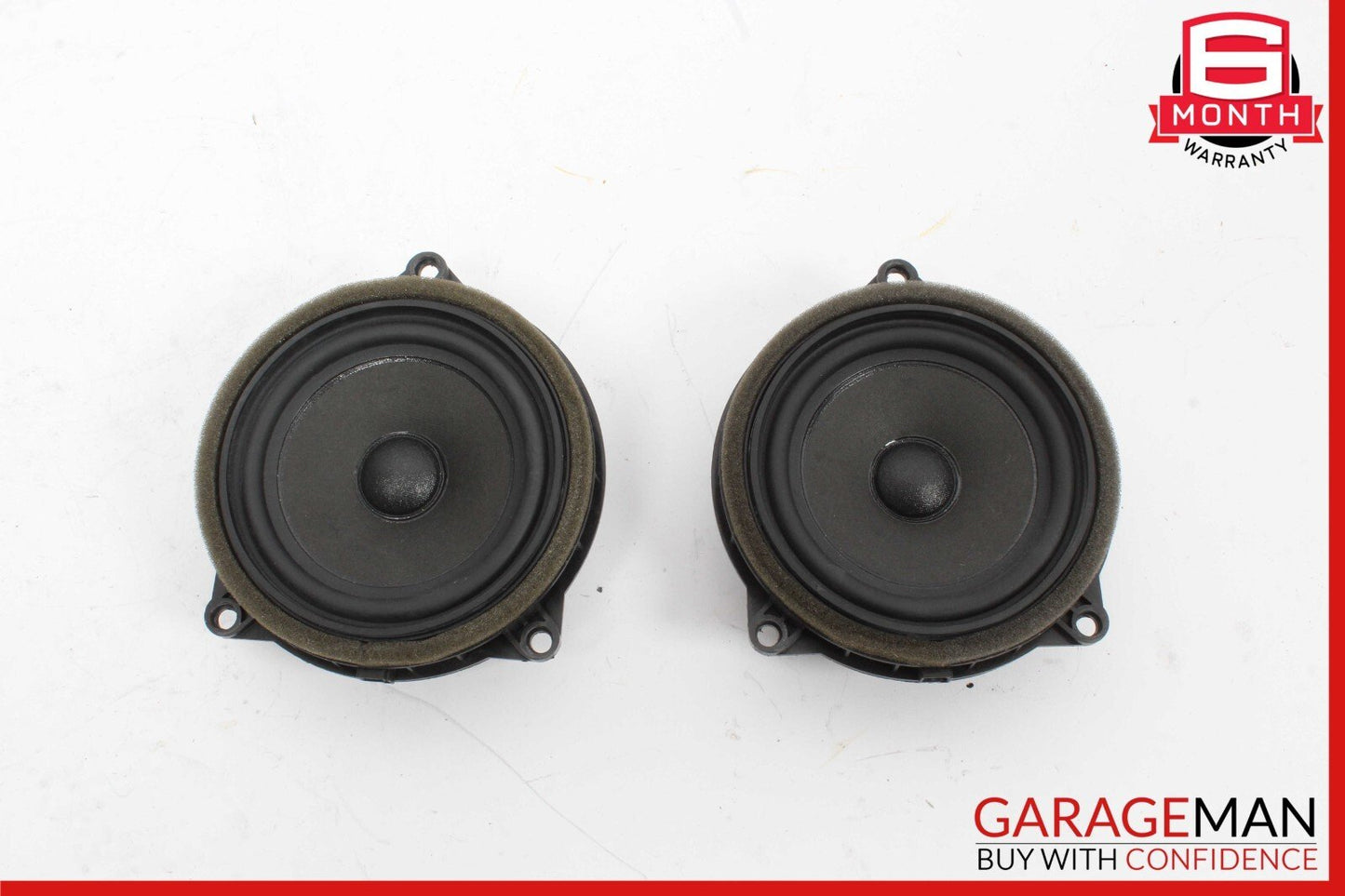 14-19 Mini Cooper Rear Left & Right Side Door Audio Sound Speakers Set of 2 Pc