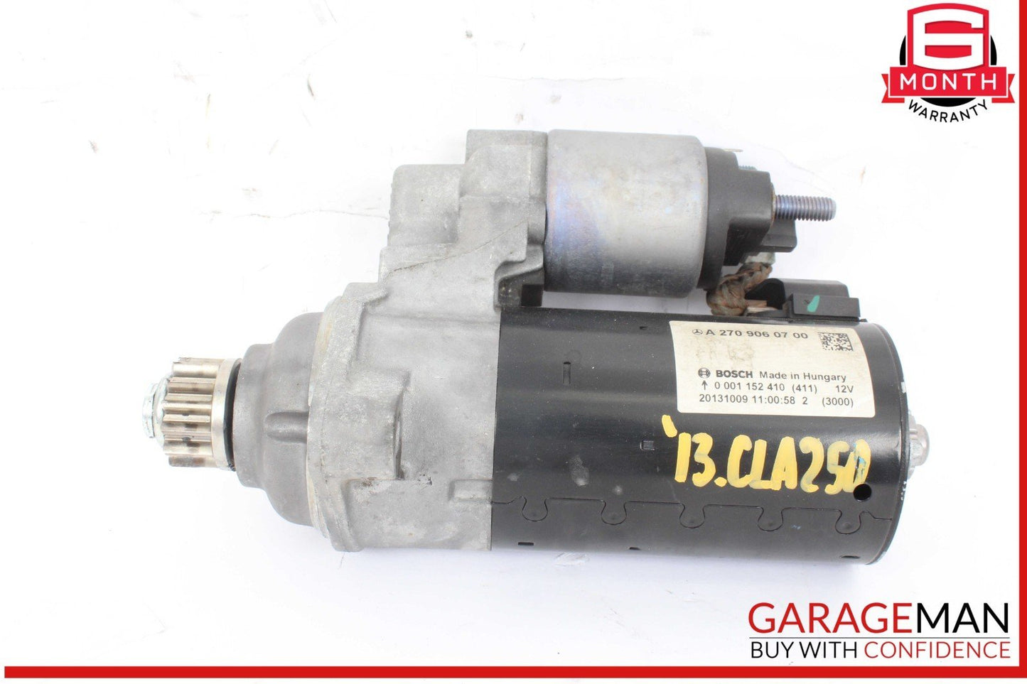 14-19 Mercedes W117 CLA250 GLA250 Engine Starter Motor 2709060700 OEM