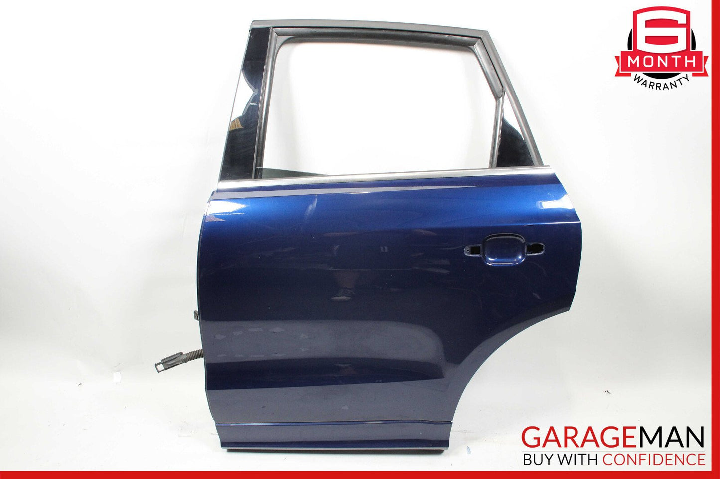 09-17 Audi Q5 Rear Left Exterior Door Shell Frame Panel OEM