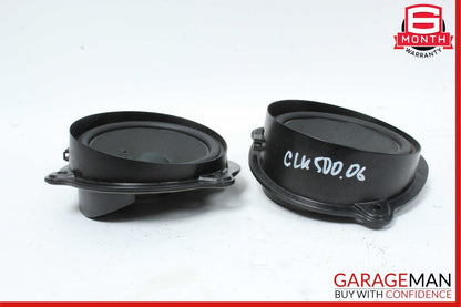 06-11 Mercedes W219 CLS500 Left & Right Door Sound Audio Speaker Set of 2 Pc OEM