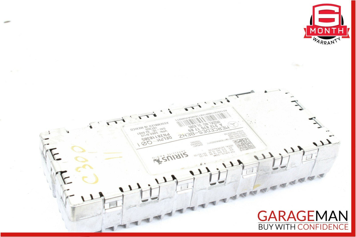 08-14 Mercedes W204 C300 C250 C350 Sirius Satellite Radio Receiver Module OEM