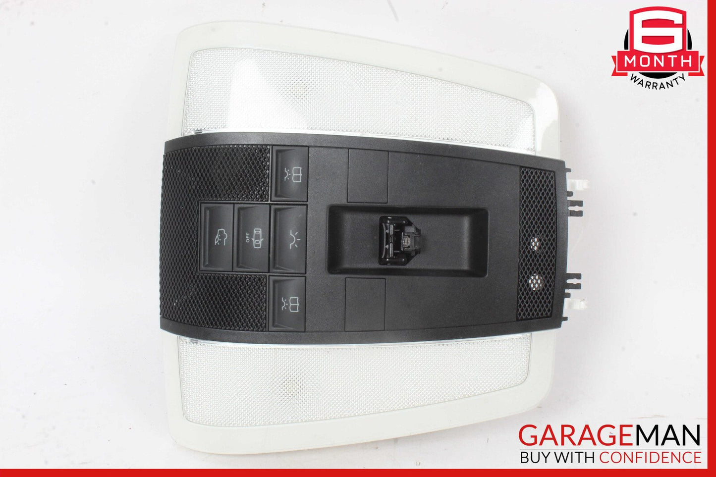 08-14 Mercedes W204 C300 Sedan Overhead Dome Light Lamp Switch Control Black OEM