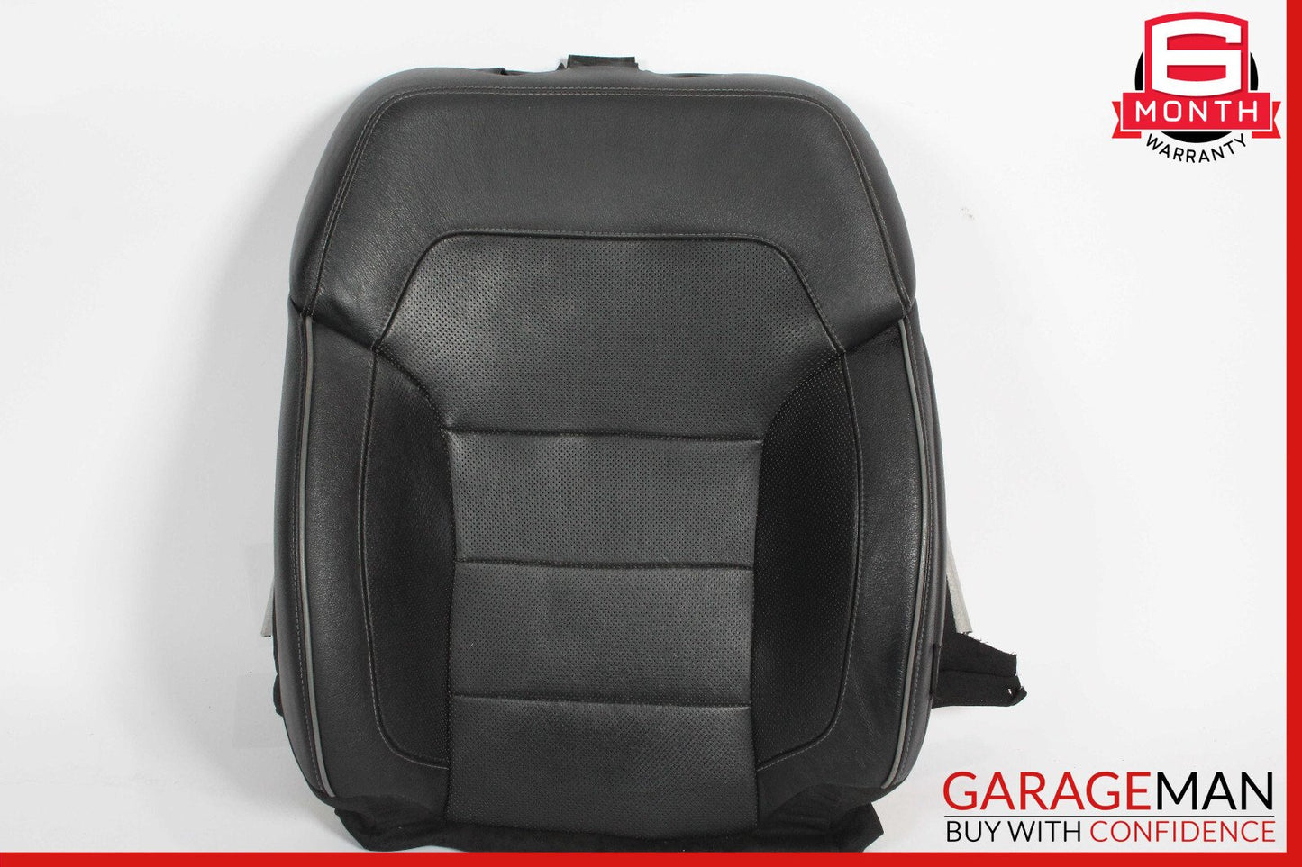 13-16 Mercedes X166 GL450 Front Left Top Upper Seat Cushion Black OEM