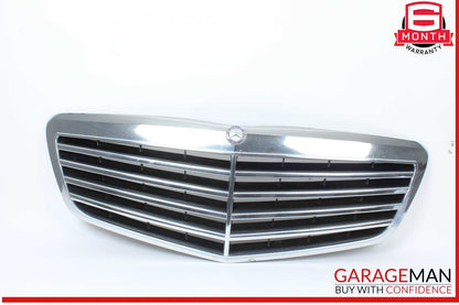10-13 Mercedes W221 S550 S63 AMG Front Hood Radiator Grill Grille Trim Cover OEM
