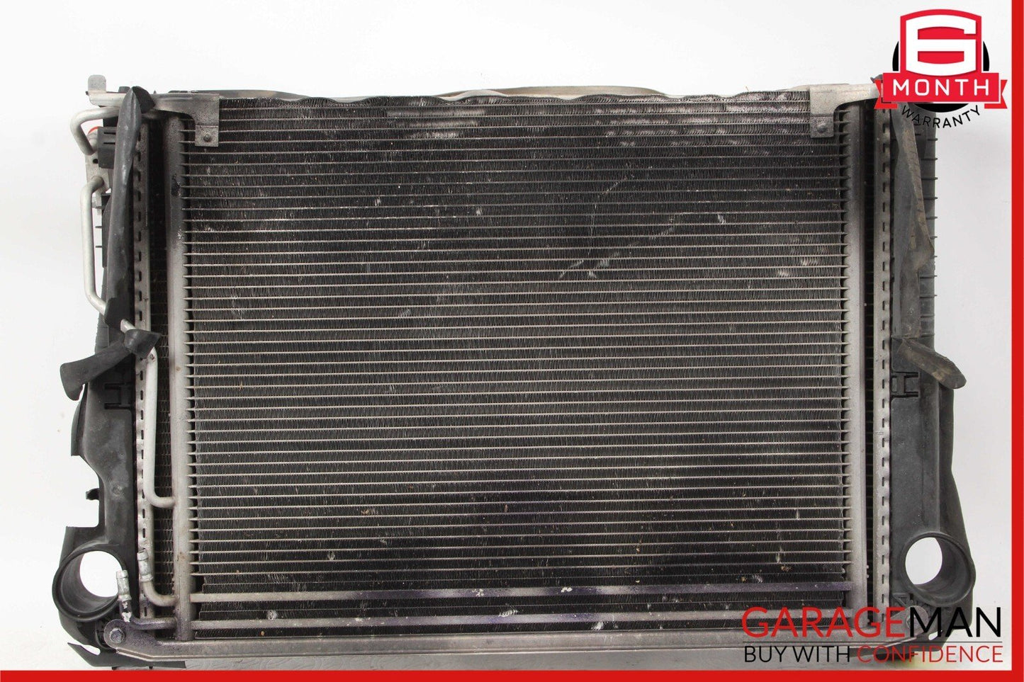 00-06 Mercedes W220 S500 CL500 Engine Radiator AC A/C Cooling Condenser Assy