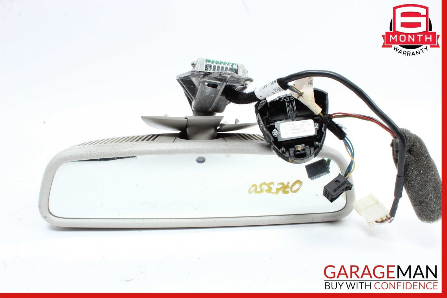 07-09 Mercedes W211 E350 E63 AMG Interior Top Upper Rear View Mirror OEM