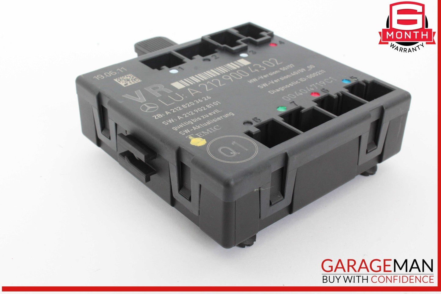 08-18 Mercedes W204 C250 E350 E400 Front Right Side Door Control Module Unit OEM