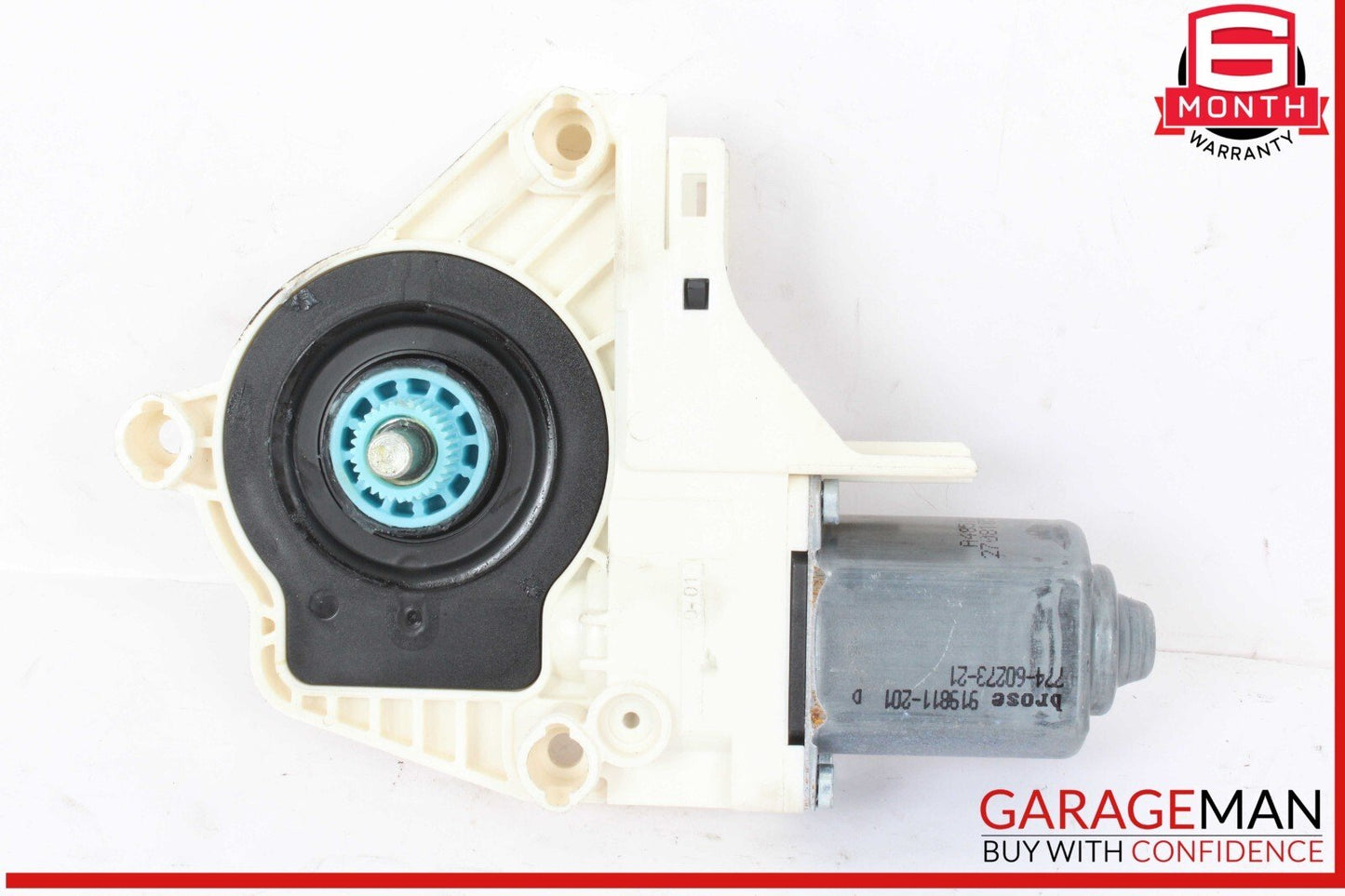 11-18 Porsche Cayenne S 958 Rear Left Side Door Window Regulator Motor Unit OEM