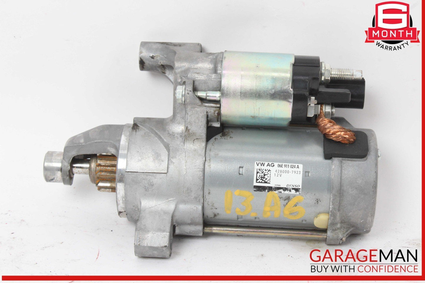 09-18 Audi A6 A7 RS7 S6 S7 Engine Starter Motor 428000-7923 OEM