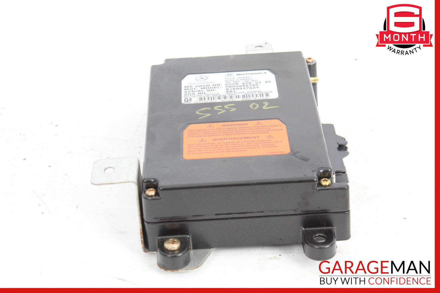 00-06 Mercedes W220 S55 CL600 Voice Phone Communication Controller Module OEM