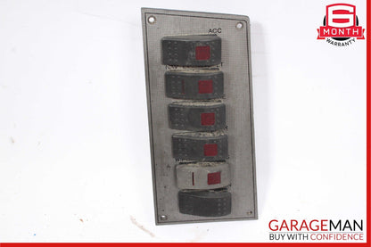 Mercruiser Dash Instrument Controls Switch Trim Cover Panel Assembly