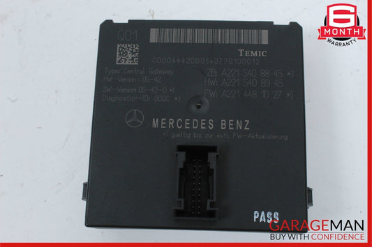 07-10 Mercede W216 CL550 CL65 AMG Central Gateway Control Module 2215408845 OEM