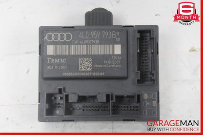 07-09 Audi Q7 Front Left Driver Side Door Control Module 4L0959792B OEM