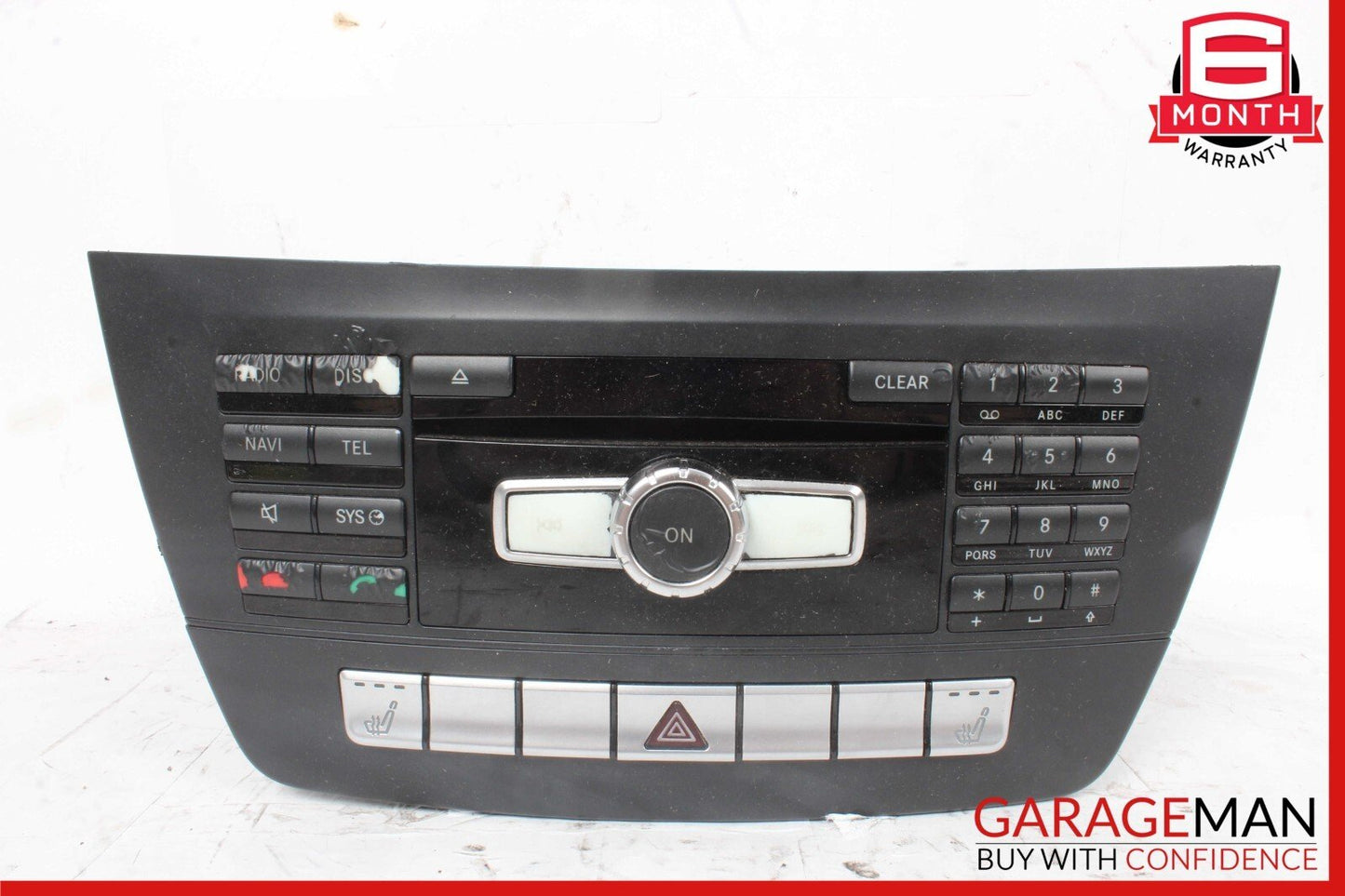 12-14 Mercedes W204 C250 Comand Head Unit Navigation DVD CD Radio Audio Player