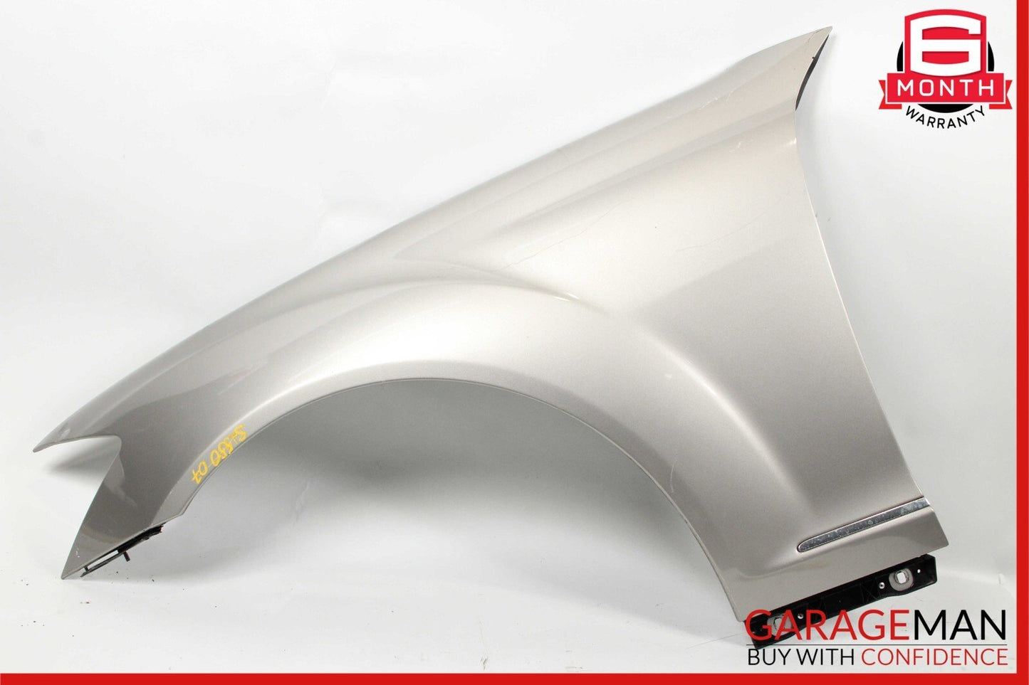 07-13 Mercedes W221 S550 S63 AMG Front Left Side Wing Fender Panel Cubanite Grey