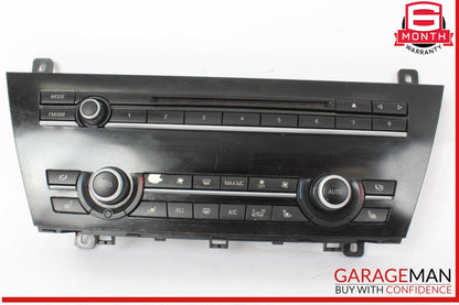 12-18 BMW 640i 650i AC A/C Air Conditioning Climate Control Radio Switch Panel