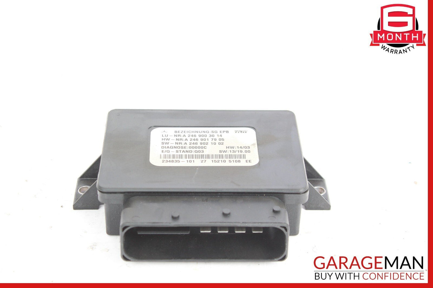 12-20 Mercedes X164 GL450 SLK350 Hand Parking Brake Control Module Unit OEM