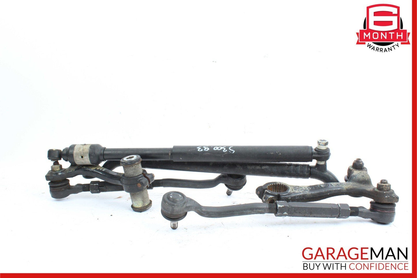 92-93 Mercedes W140 300SE Power Steering Damper Shock Absorber Strut Assembly
