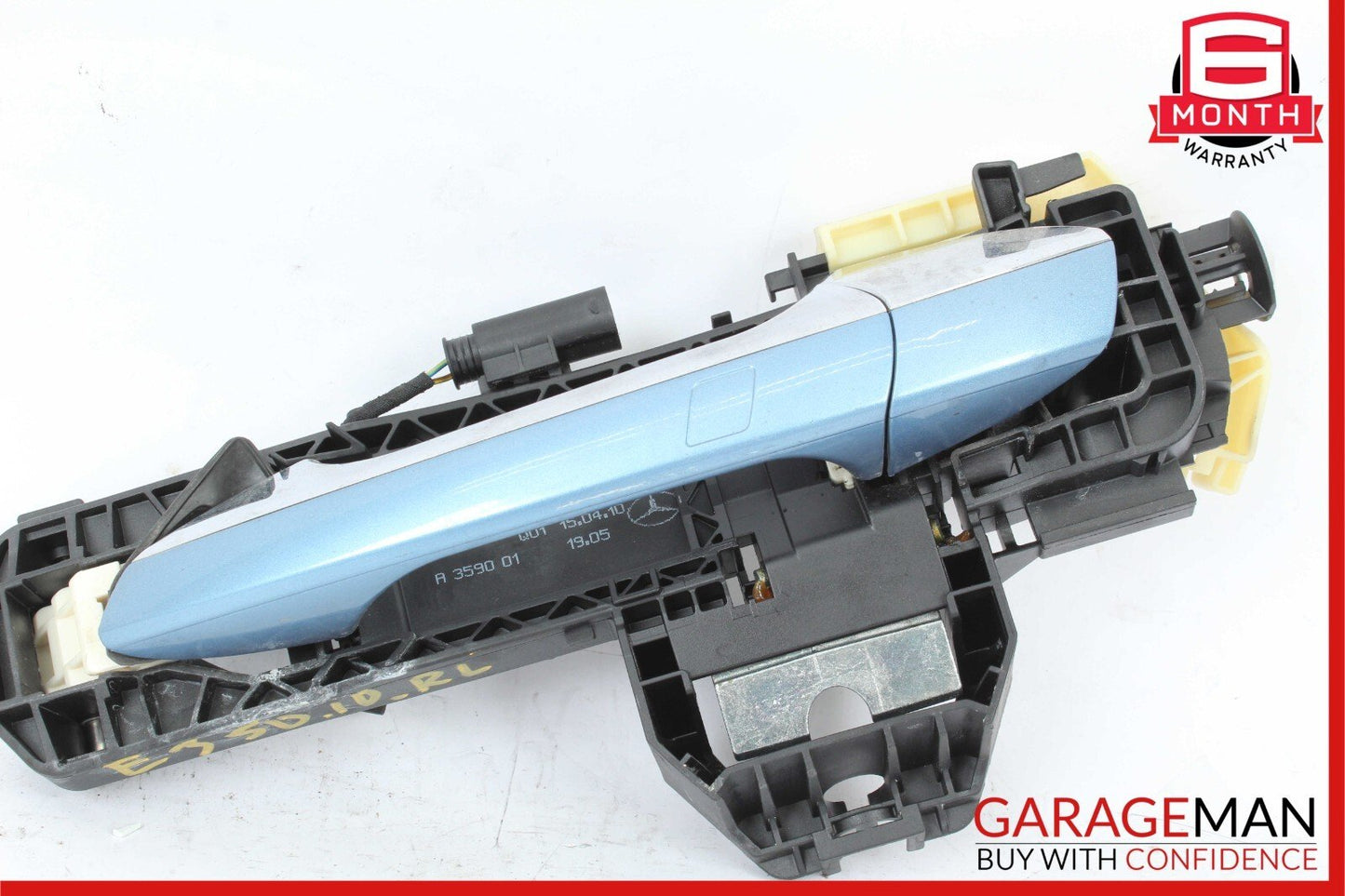 10-13 Mercedes W212 E350 E550 Rear Left Driver Side Exterior Door Handle OEM