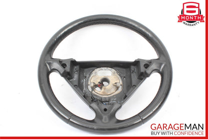 03-10 Porsche Cayenne Turbo 955 957 3 Spoke Driver Steering Wheel Black OEM