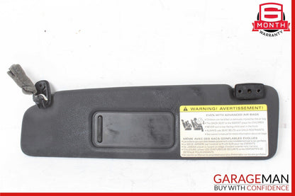 10-17 Audi S5 A5 Front Left Driver Side Sun Visor Black OEM