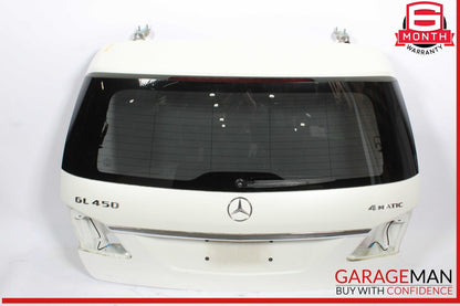 13-16 Mercedes X166 GL450 GL350 Trunk Lid Liftgate Tailgate Hatch Shell OEM