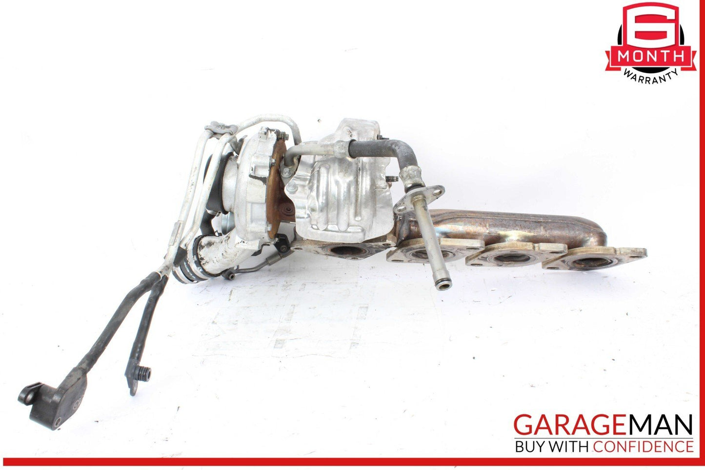 11-16 Mercedes GL450 S500 S550 Left Turbocharger Turbo Charger Manifold OEM