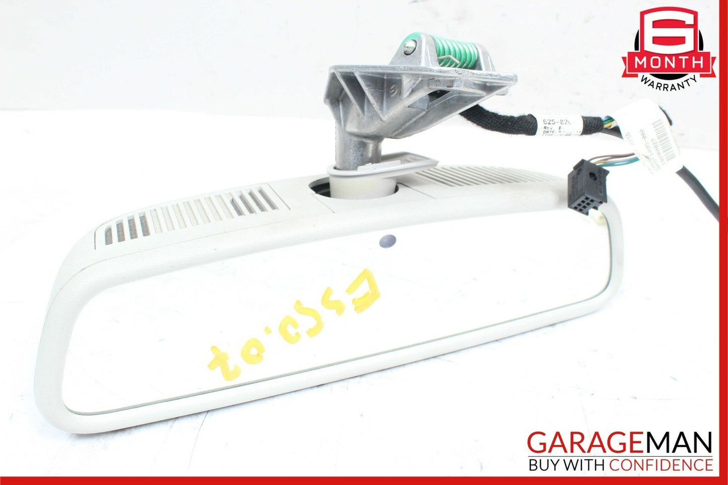 07-09 Mercedes W211 E350 E63 AMG Interior Top Upper Rear View Mirror Grey OEM