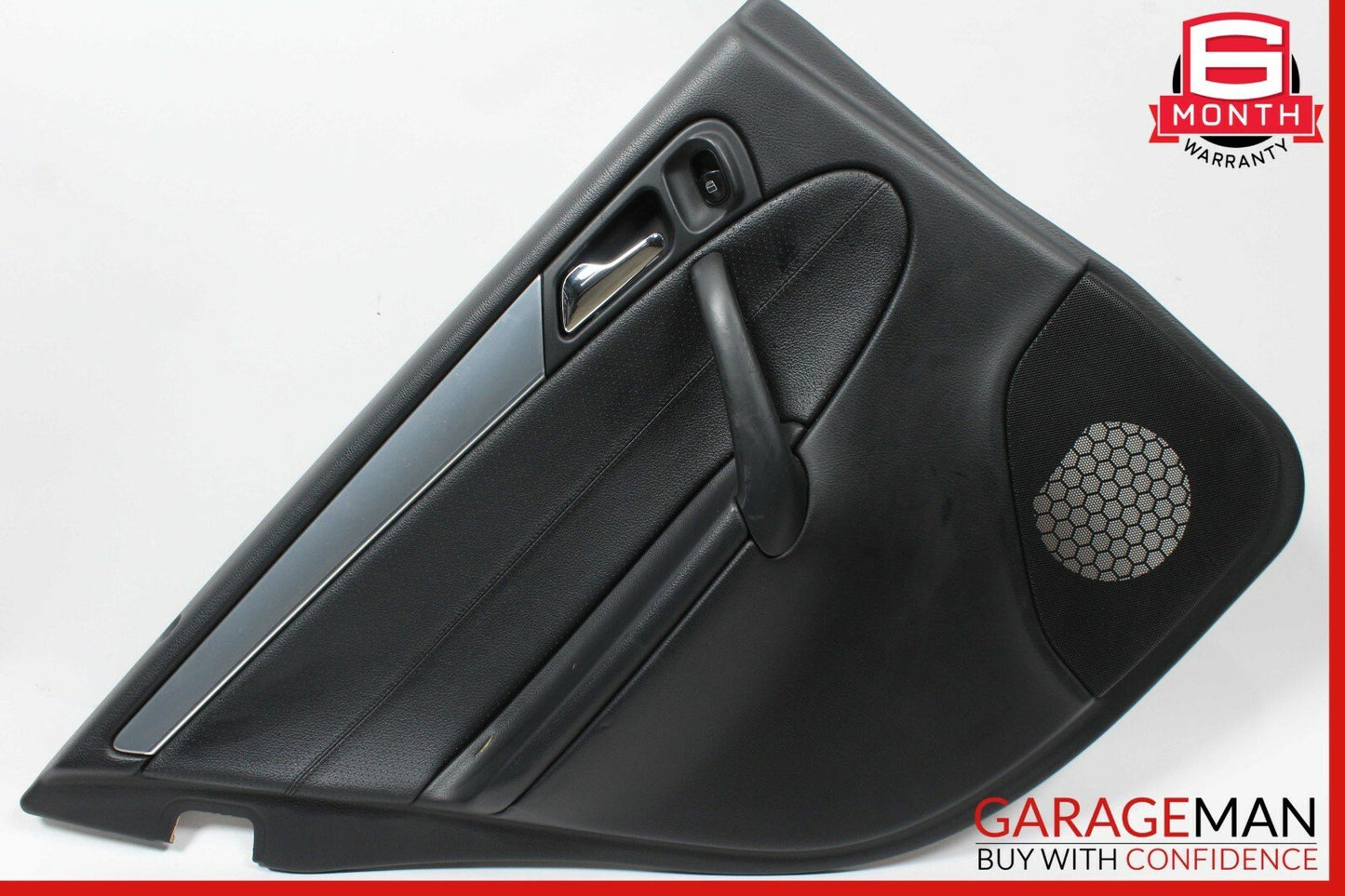 05-07 Mercedes W203 C230 C280 Sedan Rear Left Interior Door Panel Cover Black