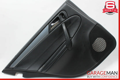 05-07 Mercedes W203 C230 C280 Sedan Rear Left Interior Door Panel Cover Black