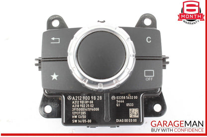 15-20 Mercedes W212 E350 SLC300 Radio Navigation Media Controller Switch OEM
