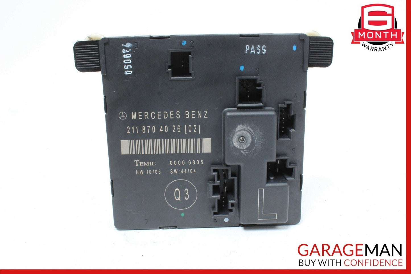 03-09 Mercedes W211 E350 E500 E550 Rear Left Side Door Controller Module Unit