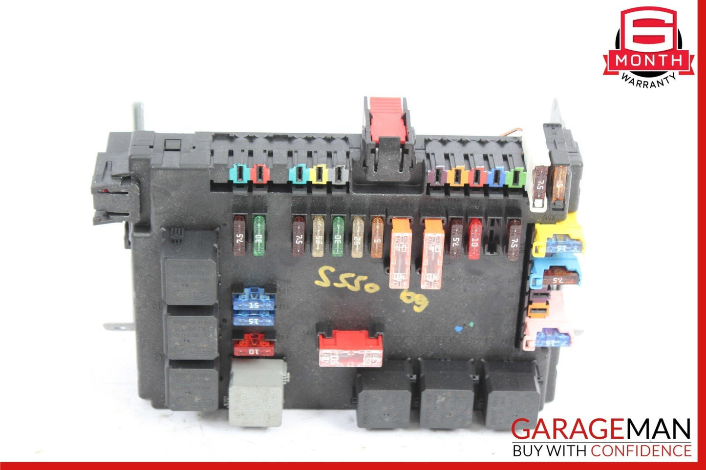 07-09 Mercedes W221 CL550 S550 S63 Rear Trunk Fuse Relay Junction Box Assy OEM