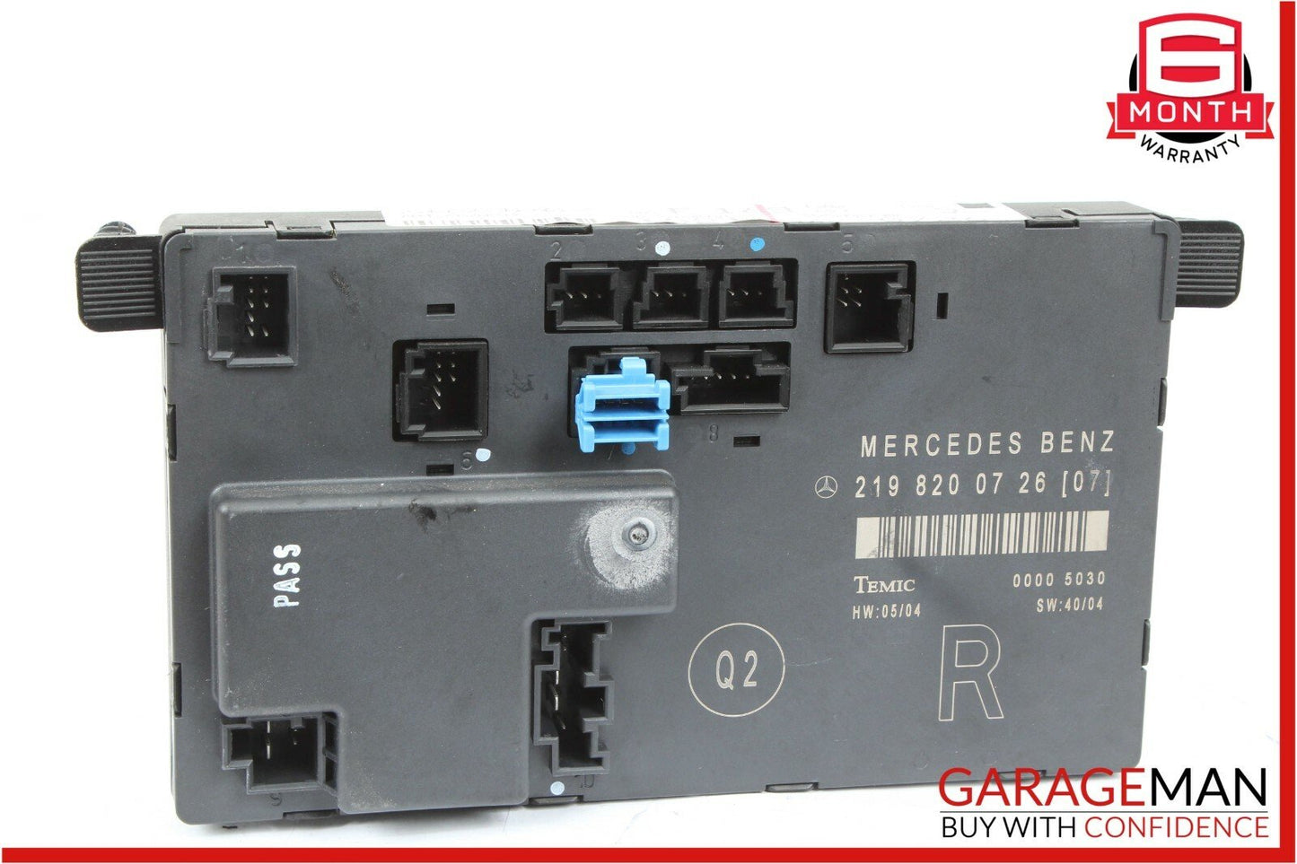 06-11 Mercedes W219 CLS500 Front Right Side Door Controller Module Unit
