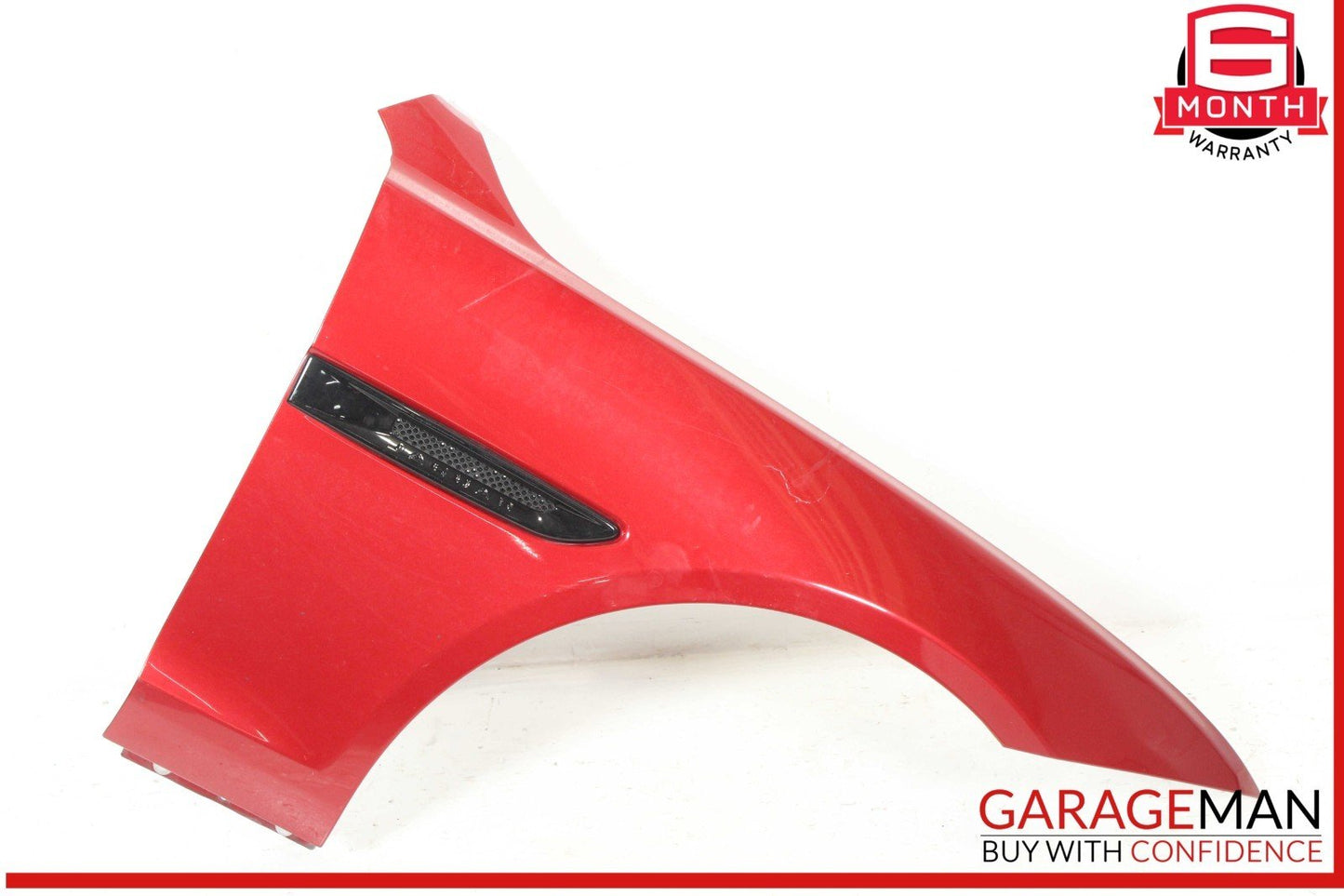 16-23 Jaguar XF Front Right Passenger Side Fender Panel Assembly Red OEM