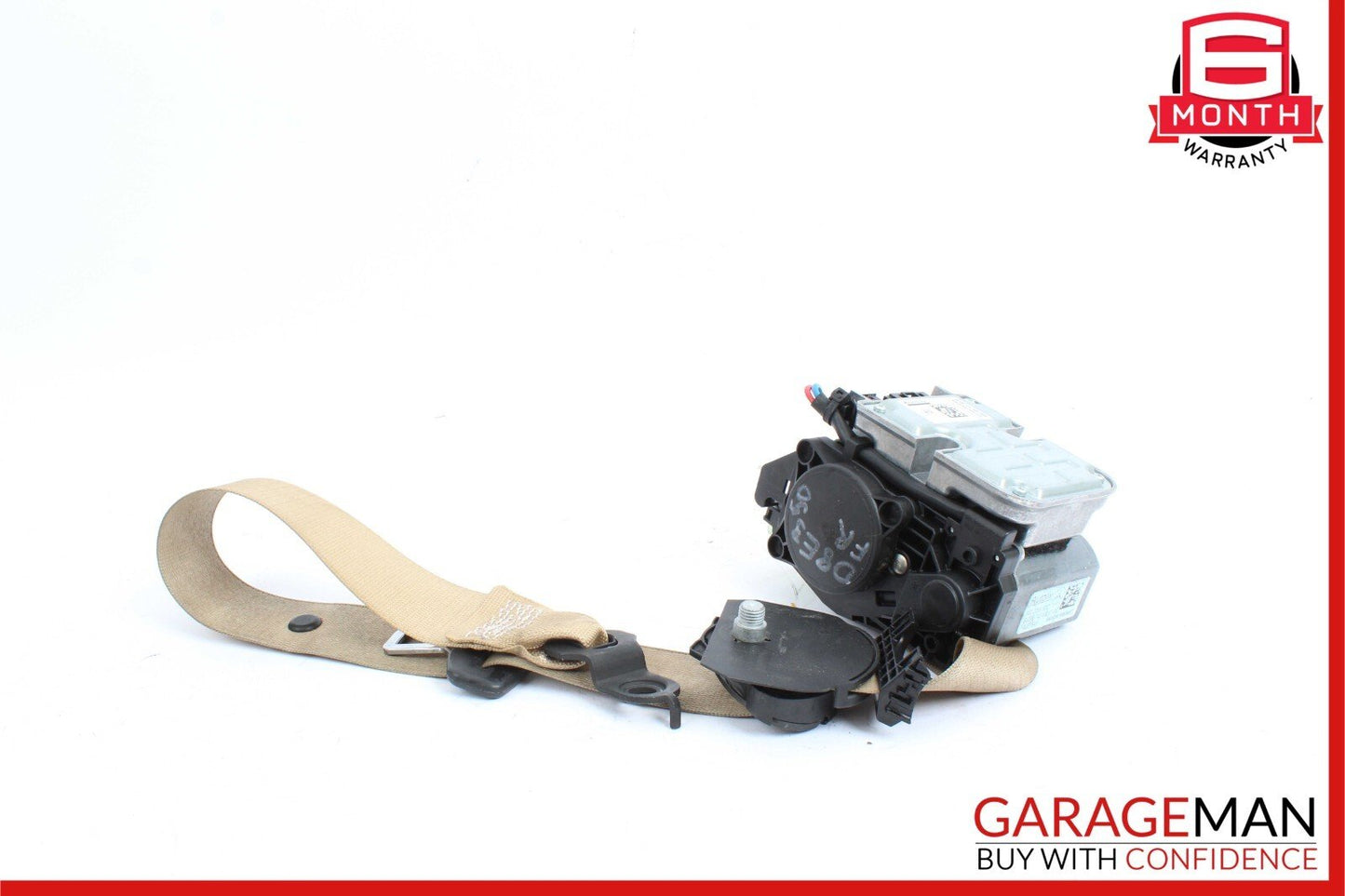 07-09 Mercedes W211 E350 CLS550 Front Right Seatbelt Seat Belt Retractor Brown