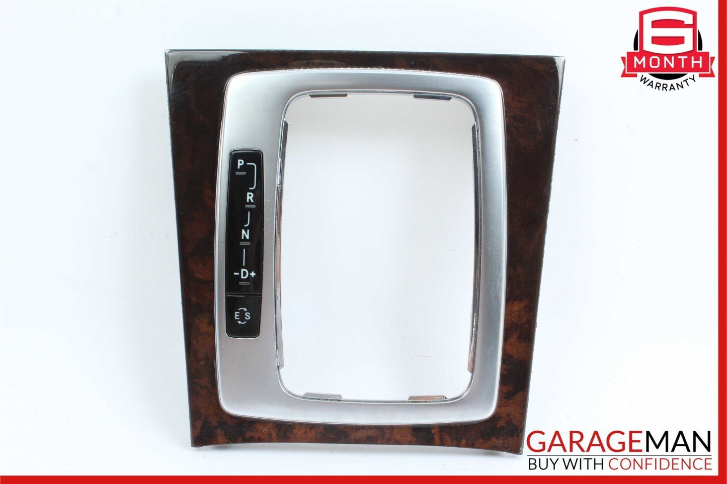 08-15 Mercedes W204 C300 Center Console Shifter Trim Cover Panel Bezel Wood OEM