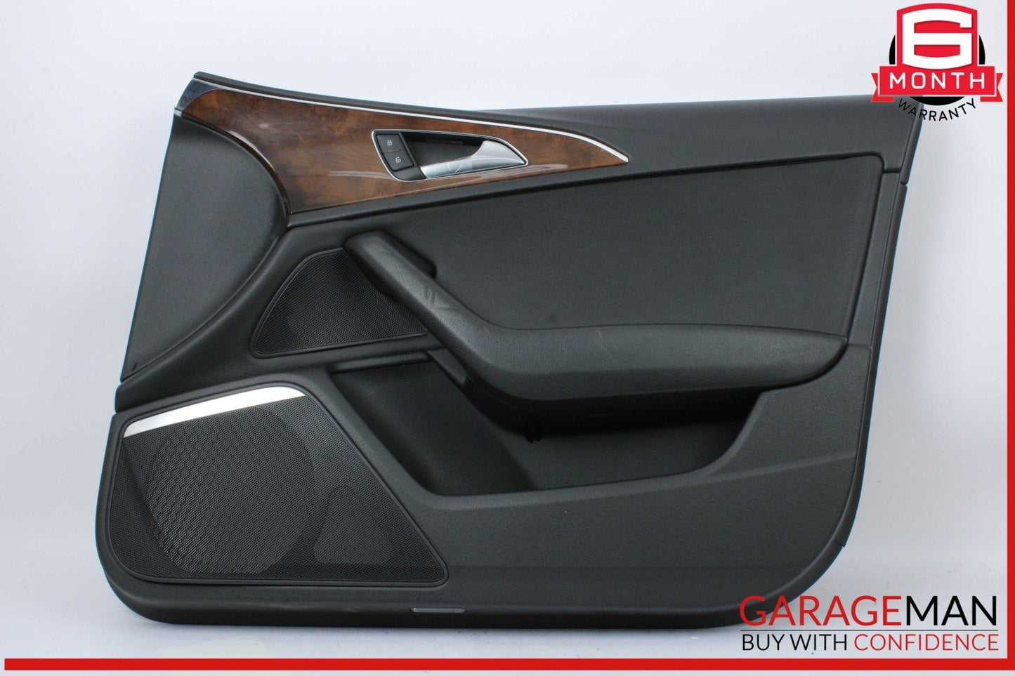 12-18 Audi A6 S6 Front Right Passenger Side Interior Door Panel 4G1867022 OEM