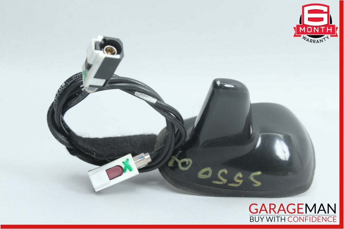 07-13 Mercedes W221 S550 S600 S63 AMG Top Roof Shark Fin Antenna GPS Black