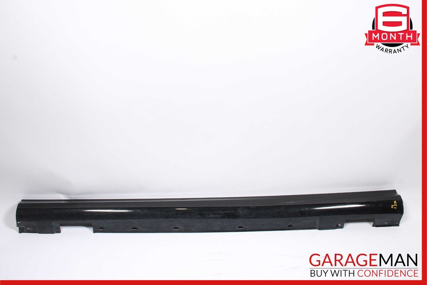 08-14 Mercedes W204 C280 C350 AMG Sport Sedan Left Side Skirt Rocker Panel Black